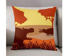 Bonamaison Cojines, Multicolor, 45x45