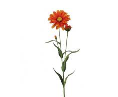 BELLAFIORA 01AMAZ019508 - Flor artificial, margarita, color naranja