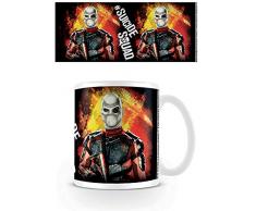 Suicidio Squad Deadshot taza de cerámica, multicolor