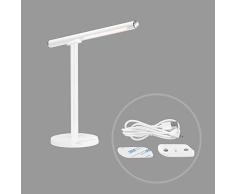 Briloner Leuchten â LÃ¡mpara de mesa LED, luz de mesa, luz de pared incl., regulable, control de temperatura, 1,5 vatios, 200 lÃºmenes, blanco, 140 x 140 x 370 mm (Lar x An x Al)