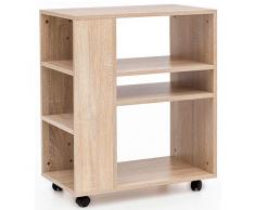 Wohnling WL5.695 Sonoma - Estantería, Madera, 60 x 35 x 75 cm