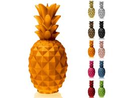 Candellana Hecho a Mano Pineapple Vela de Regalo - Divertida - Vela Decorativa - Decoración del Hogar - Regalos para Amigos - Mecha de Algodón - Tiempo de Quemado 119h - Vela Orange
