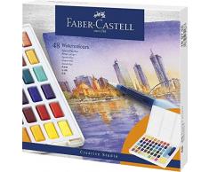 Faber-Castell Pinturas de acuarela, multicolor, 48