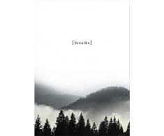 Legendarte Bosque de Paz Impresión Digital sobre Lienzo, cm. 50x70