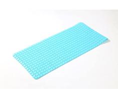 Caro - Alfombra Antideslizante (PVC, 78 x 35 cm), Color Azul