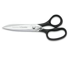 3 Claveles 28022 Tijeras de Cocina Prof-Class de Acero Inoxidable, NEGRO