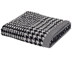 MÃ¶ve Brooklyn - Toalla de Ducha (80 x 150 cm), diseÃ±o de Cuadros, Color Negro