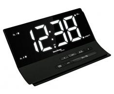 Technoline Radio Despertador Digital WT 482 Negro