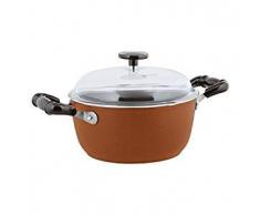 Sambonet 51007R74 1965 Vintage Quarzo Nero - Olla (Aluminio)