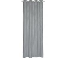 Esprit 70477-012 Cortina con ojetes, Weiß, 250 x 140 cm