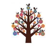 Valentina Ramos 60 x 80 cm Ã¡rbol de Flores ImpresiÃ³n de Lienzo