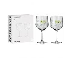 Ritzenhoff Sternschliff 3761001 #2 - Juego de vasos de cristal (720 ml, apto para lavavajillas, en caja de regalo), transparente