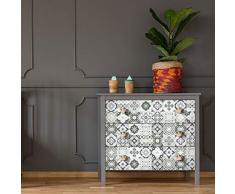 Ambiance Sticker Pegatinas Adhesivas para Muebles, Vinilo Autoadhesivo de Azulejos, decoraciÃ³n para mesas, armarios, cÃ³modas, estanterÃ­as, 90 x 150 cm