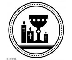 Artemio Copa CommunionÂ âÂ Sello, Madera, Negro, 3,5Â x 3,5Â x 3,5Â cm