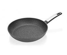 Tescoma SARTEN i-Premium Stone 30CM, Acero Inoxidable, Negro, 30 cm