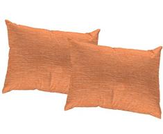 Wirth Juego de Fundas de Almohada, poliacrílico, Terra, 40 x 60 cm, 2 Unidades de Medida
