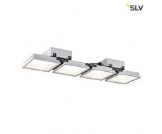SLV almino PD, Quad, LED Outdoor techo (, ugr < 19, Grey IP65 4000 K lámpara, metal, 190 W, Gris
