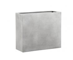 Emsa Bronley - Macetero, Color Gris Claro, plástico, Beige, 80 x 30 x 68 cm