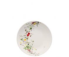 Rosenthal Brillance Fleurs Sauvages Plato Hondo, Porcelana De Hueso, Multicolor, 21 cm
