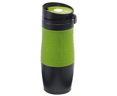 TOPICO Golden Dream Vaso Aislante, Acero Inoxidable Silicona Plástico, Blanco Verde