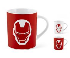H&H Disney100 Ironman - Juego de 24 tazas de cafÃ© (New Bone China, cc340)
