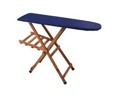 Delta Trade Italia Tabla de Planchar Sirio de Madera, Multicolor, Talla única,