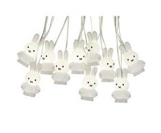 Bambolino Toys 33184 - Iluminación decorativa (Cadena de luces decorativa, Blanco, Sintético, Habitación de los niños, 10 lámpara(s), LED)