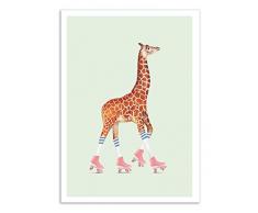 Wall Editions Art Poster 50x70 cm Cartel Papel Acolchado Mate 200g