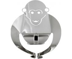 Alessi Gorì - Figura de acero inoxidable 18/10, diseño mono, efecto espejo