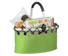 My Home Designer Carry Me - Cesta de la Compra, Color Verde