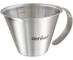 Zenker 44991 - Jarra graduada (acero inoxidable, 250 ml)