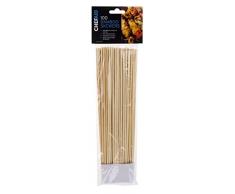 100 Bamboo Skewers Bbq Kebab Chocolate Fountain Fruit Wooden Sticks Fondue