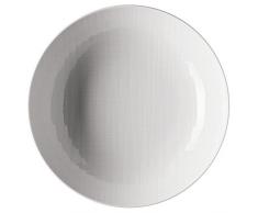 Rosenthal Mesh Weiss Plato Hondo, Blanco, Ã 21 cm