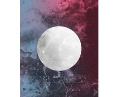Komar Wandbild Von Solum Luna | Poster, Bild, Wohnzimmer, Schlafzimmer, Dekoration, Kunstdruck | ohne Rahmen | P095D-40x50 fotomural, carbÃ³n