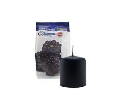 Cereria de Giorgio Concentrado de Vela Vela Aroma a Frutas, Cera, Azul, 7Â x 7Â x 8Â cm