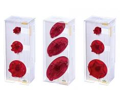 RBV Birkmann 160491 3pieza(s) Lado y Parte Superior Plantilla de decoración para Tartas - Plantillas de decoración para Tartas (Lado y Parte Superior, 3 Pieza(s), Rojo)