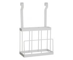 Premier Housewares Sorello - Estante para Colgar Cuchillos (Hierro, 12 x 24 x 39 cm), Color Blanco