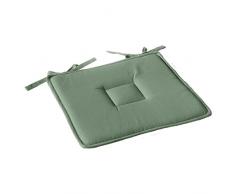 Enjoy Home, cojÃ­n de Silla Plana, algodÃ³n con certificaciÃ³n Oeko Tex , Color Arcilla, tamaÃ±o: 40 x 40 cm, Cuadrado, Lazo con Nudillos, Ideal para un Asiento cÃ³modo, colecciÃ³n PanamÃ¡