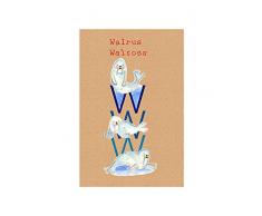 Komar Wandbild Von ABC Animal W | Poster, Bild, Wohnzimmer, Schlafzimmer, Dekoration, Kunstdruck | ohne Rahmen | P036W-30x40 fotomural, carbÃ³n