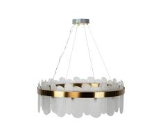 LAMPARA Techo Cristal SONTRA 80X80X13 CM