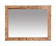 Biscottini Espejo Vintage 50x38 cm | Espejo de Pared baÃ±o y Dormitorio | Espejo Entrada