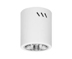 Adviti KORIN 13 Plafon LED Techo Downlight 60W E27 Acero (Blanco)