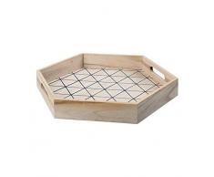 BigBuy Cooking S1123294 Bandeja (39 x 33 x 5 cm) 112161, Multicolor