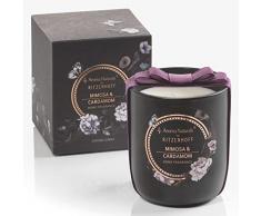 Ritzenhoff Aroma Naturals Noir Vela Aromática, Mimosa & Cardamom, en del Paquete de Regalo