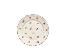 Villeroy & Boch Petite Fleur Plato de postre, 21 cm, Porcelana Premium, Blanco/Multicolor