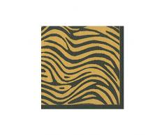 Caspari Entertaining Serengeti servilletas de cÃ³ctel, Paquete de 20, Papel, Ocre, 12,7Â x 12,7Â x 3Â cm