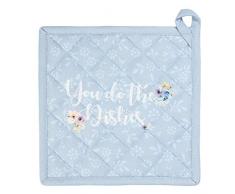 Clayre & Eef YDD45BL - Manopla de Cocina (Aprox. 20 x 20 cm.