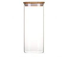 Pebbly PKV-007 - Caja de almacenaje (2 L, 11 x 11 x 30 cm), Color Natural