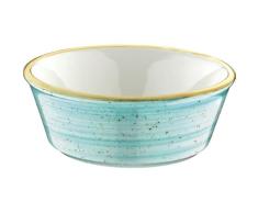Bonna Aura - Cuenco de postre (24 unidades, 120 mm), color azul