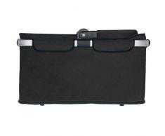 Genius A14264 Caja y Cesta de almacenaje - Cajas y cestas de almacenaje (Storage Basket, Negro, Poliéster, Rectangular, Aluminio)